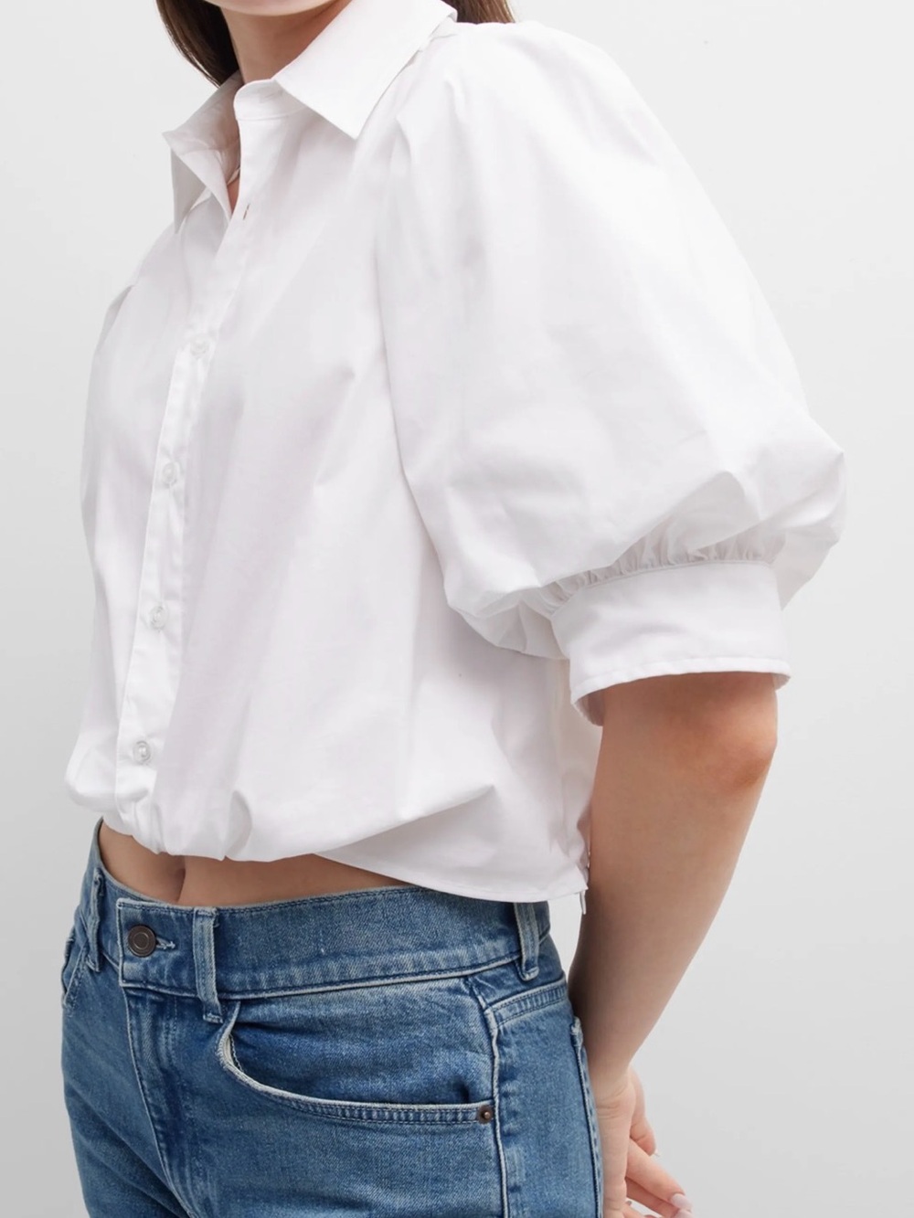 Finley
Bomba Button-Down Twist-Front Poplin Shirt - Picture 3 of 10